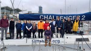 The Tall Ships experience - sending youngsters to sea to boost their confidence. Recent Tall Ships crew which includes local youngsters we have sponsored.